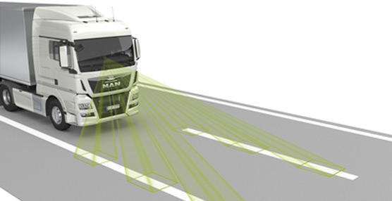 MAN presenta una nueva generación de sistemas de seguridad inteligentes para camiones
