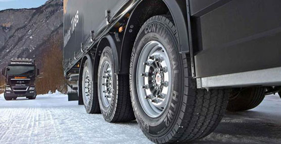 Continental cuenta con la gama Scandinavia de neumáticos de invierno para camiones.
