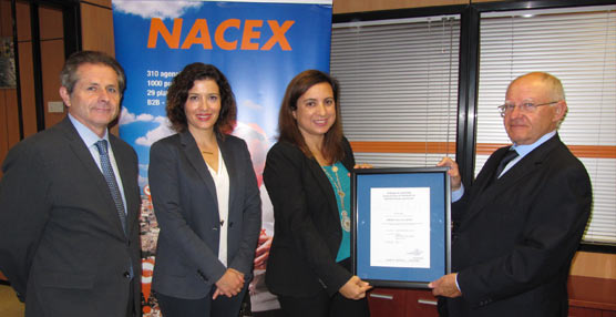 Nacex primer empresa certificada por AENOR en buenas pr&aacute;cticas de Distribuci&oacute;n de Medicamentos para uso humano (GDP)