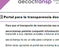 AECOC impulsa&nbsp; Aecoctransp, plataforma &lsquo;online&rsquo; para cargadores y transportistas