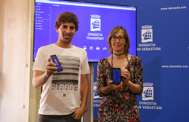 San Sebastián crea una nueva 'app', que facilitará la movilidad