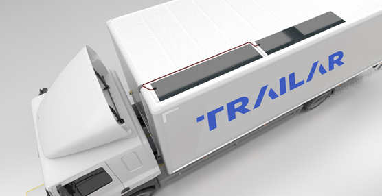 Trailar, solución de DHL para recarga de baterías con energía solar