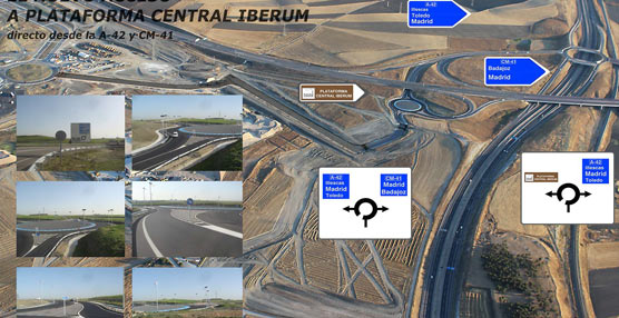 Nuevo acceso a la Plataforma Central Iberum desde CM-42 y A-42