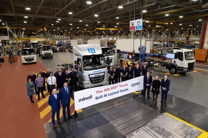 Leyland Trucks alcanza el medio millón de vehículos de producidos