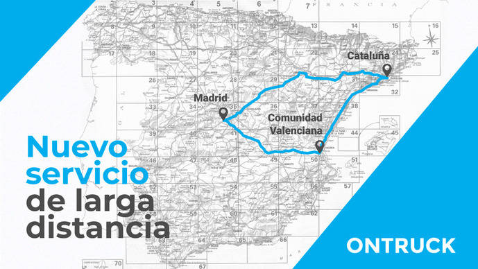 Ontruck 'unirá' Madrid, Cataluña y Comunidad Valenciana