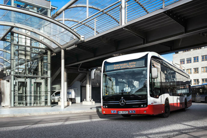 Hamburgo recibirá 530 eléctricos de Mercedes en cinco años