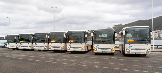 Autocares Vivero-Otero amplía su flota con siete Iveco Crossway Line