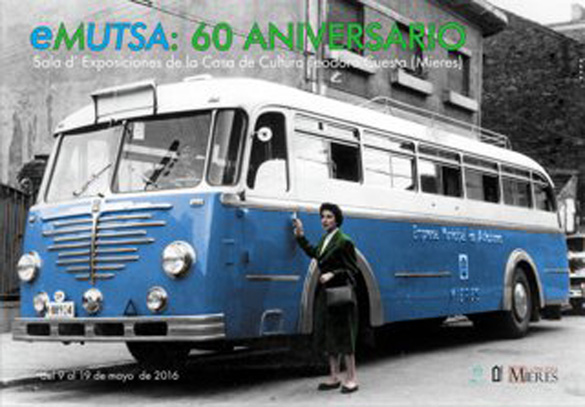 Uno de los primeros autobuses de Emutsa. 