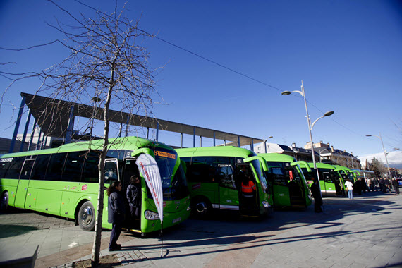 Madrid mejora el transporte público en tres de sus localidades