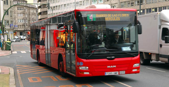 El autobús urbano en A Coruña creció en 2024 a un ritmo de récord