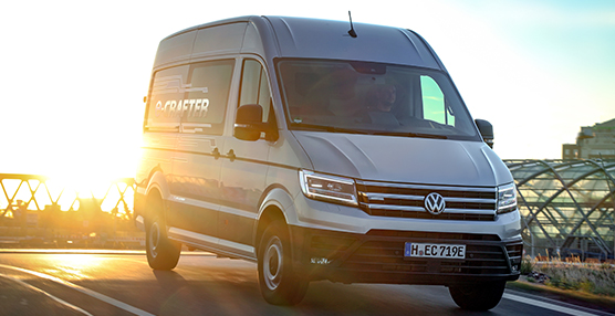 Volkswagen vehículos comerciales lanza en España el nuevo e-Crafter 100% eléctrico