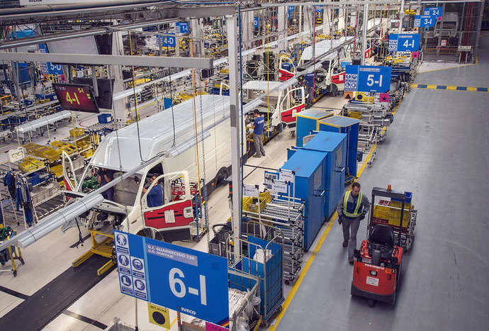Una fábrica de vehículos situada en territorio español.