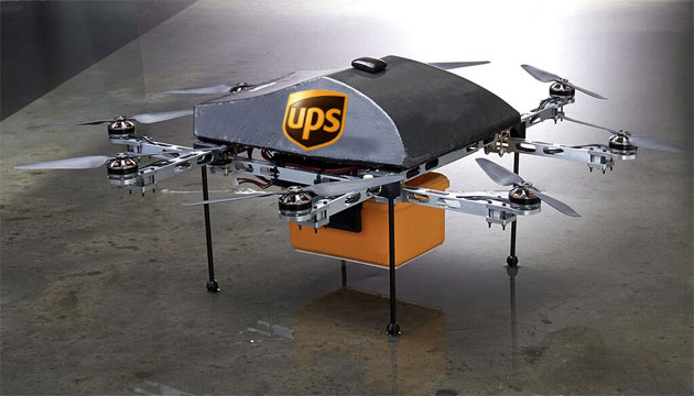 UPS y CyPhy realizan pruebas con drones para entregas urgentes