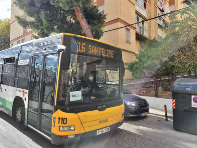 El Ayuntamiento de Jaén adapta el servicio de transporte urbano