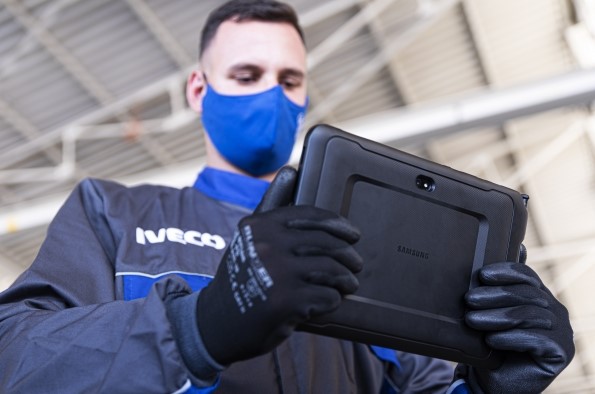 Iveco avanza su transformación digital con Samsung y CAR