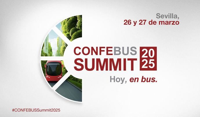 El Confebus Summit 2025 tendrá lugar en Sevilla a final de marzo