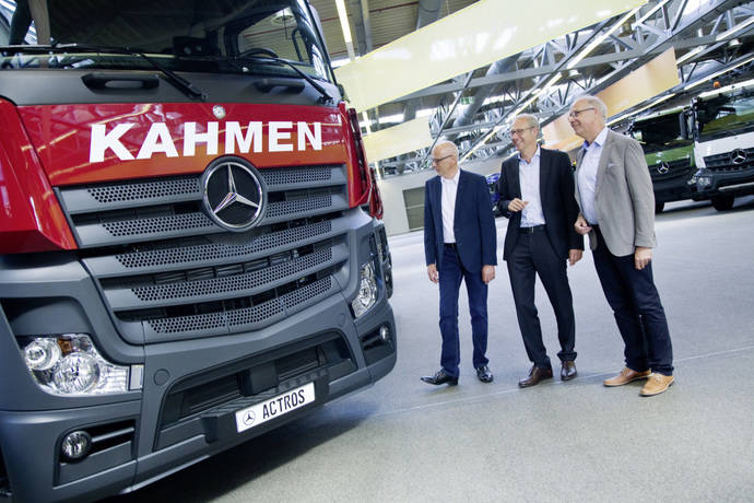 70 nuevos Mercedes Benz Actros para Kahmen TransCargo