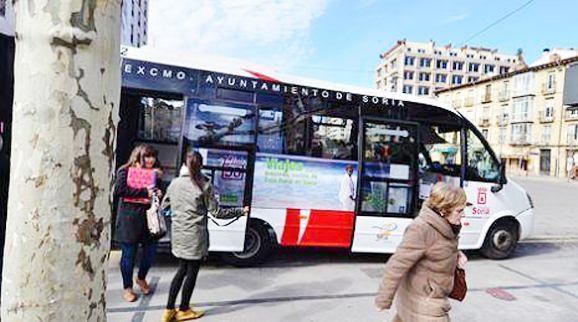 Ado Avanza sigue con la concesión de los autobuses urbanos de Soria