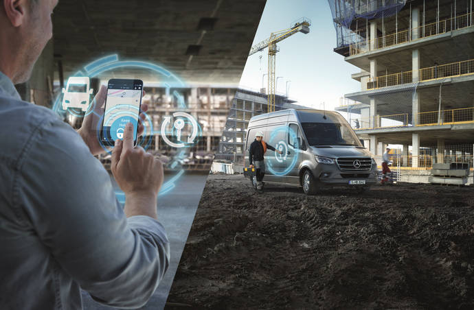 Mercedes Pro lanza servicios digitales para el nuevo Mercedes-Benz Sprinter