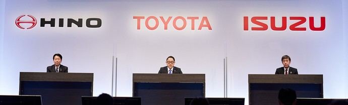 Toyota se asocia con las compañías Hino e Isuzu