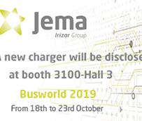 Jema presenta su nueva generacio&#769;n de cargadores en Busworld 2019