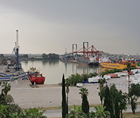 El tráfico de buques con carga de proyecto crece un 312% en Sevilla