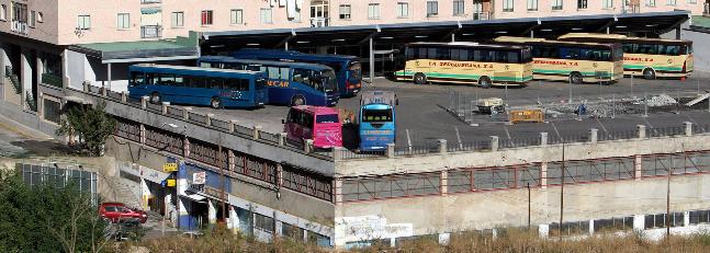 Estación de autobuses de Segovia.