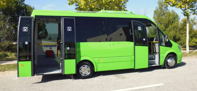 Car-bus.net presenta al mercado su nuevo microbús eléctrico: el eUrban