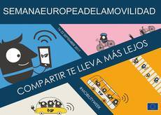 Cartel de la Semana de la Movilidad Europea.