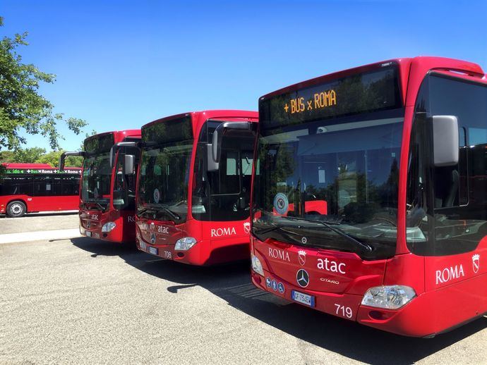 Mercedes-Benz: 100 autobuses Citaro hybrid para Atac, Roma