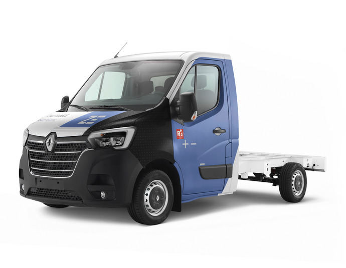 Más autonomía para Renault Trucks Master Z.E. 100 % eléctrico