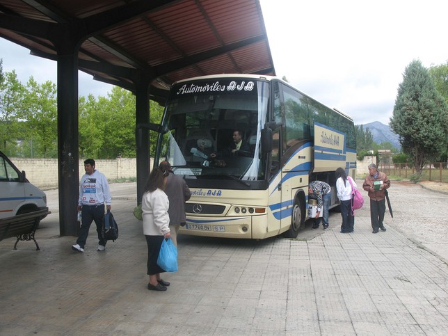Estación de autobuses de Guardo (Palencia).