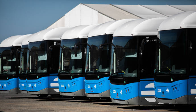 Scania concreta la entrega de los últimos 184 buses a EMT Madrid