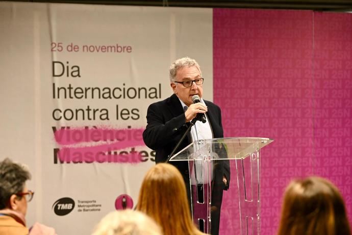 TMB Barcelona reafirma su compromiso contra la violencia machista