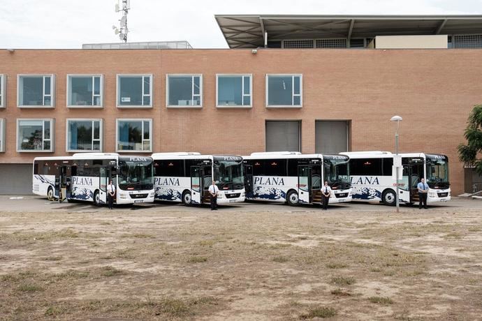 Grupo Plana incorpora cuatro nuevos autobuses MAN