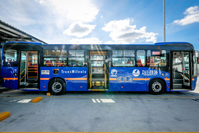 BYD se adjudica un concurso de 406 autobuses eléctricos en Bogotá