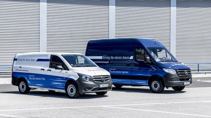 La electricidad marcará el futuro inmediato de los comerciales de Mercedes