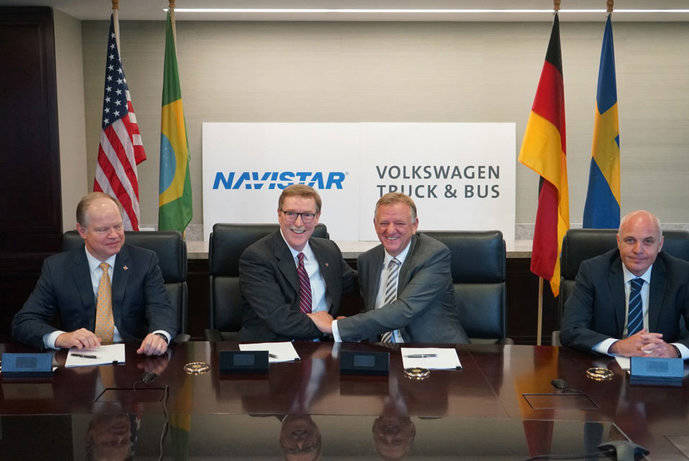 Navistar se incorpora parcialmente a Volkswagen Truck &amp; Bus