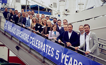 Rhenus Offshore Logistics celebra su quinto aniversario en Alemania