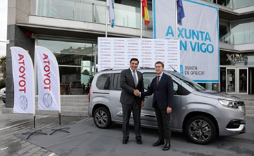 Toyota presenta una nueva Proace City en Galicia