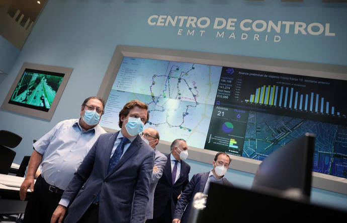 El Centro de Control de la EMT de Madrid, candidato a galardón