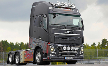 Sale a subasta el camión Swedish Metal de Volvo Trucks