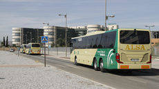 Autobuses del Consorcio de Granada.