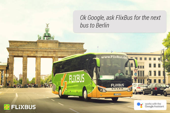 FlixBus le da la mano a Google Assistant