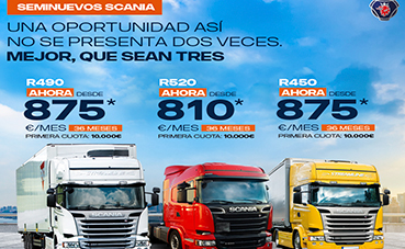 Scania lanza una nueva campaña de seminuevos