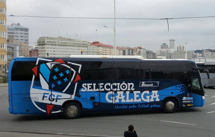 Un autobús de Galicia.