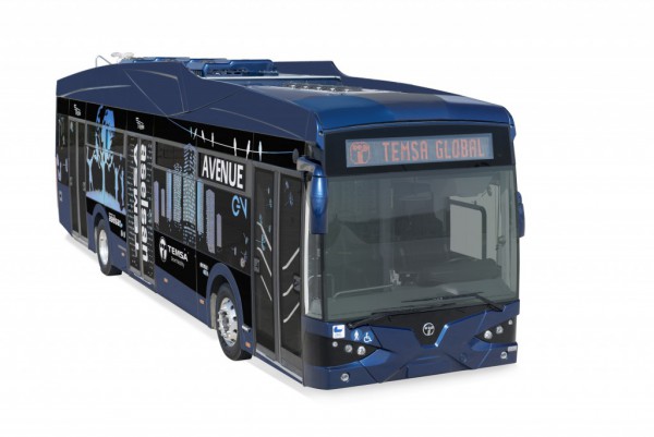 El autobús eléctrico creado en colaboración por Temsa y Aselsan.
