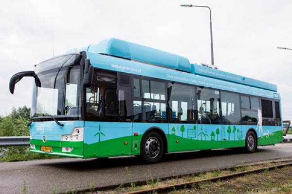 El autobús utilizado por Syntus en la región holandesa de Arnhem-Apeldoorn.