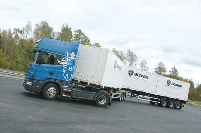 Scania, lista para dar experiencia con los vehículos de 60 toneladas