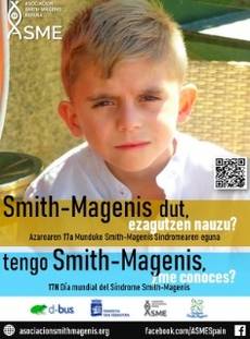 Cartel por el día del Síndrome Smith Magines.